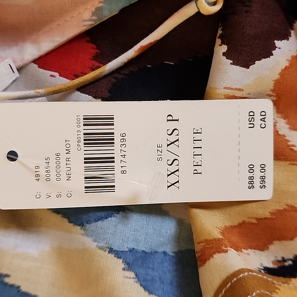 Anthropologie Printed Coverup O/S - Picture 6 of 10